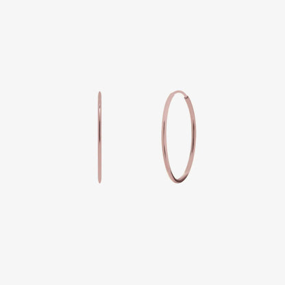 17mm hoop earrings by Nabi London