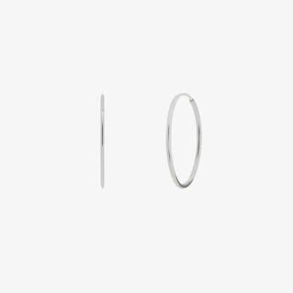 17mm hoop earrings by Nabi London