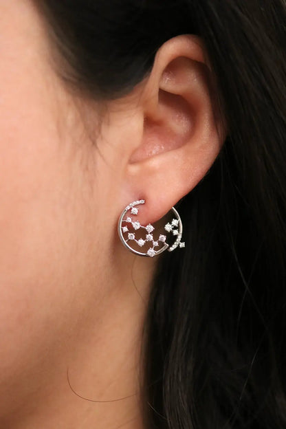 Starlight Jacket Earrings by Nabi London