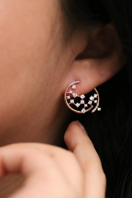 Starlight Jacket Earrings by Nabi London