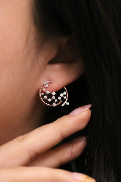 Starlight Jacket Earrings by Nabi London
