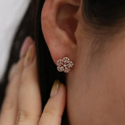 Blossom flower earrings by Nabi London