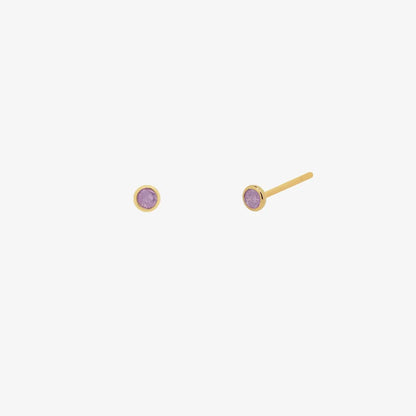 Amethyst studs by Nabi London