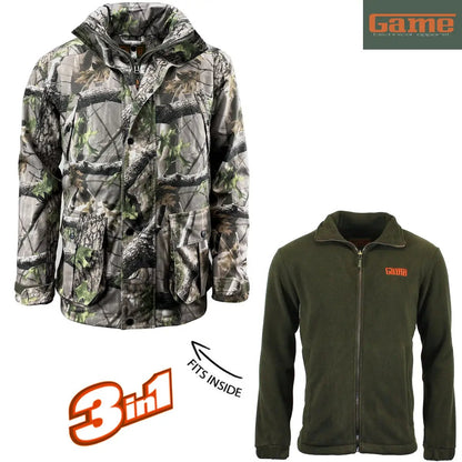 Game EN306 Stealth 3 in 1 Jacket & Fleece by Game Technical Apparel