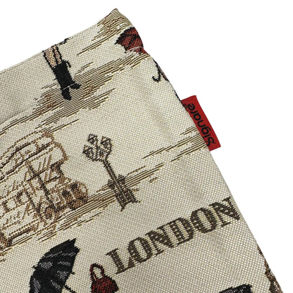 Miss London - Flat Bag by Signare Tapestry