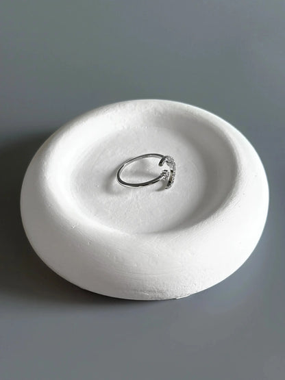 925 Sterling Silver Moon & Star Adjustable Ring – Sparkle Like the Night Sky by LAURRÈ Jewellery