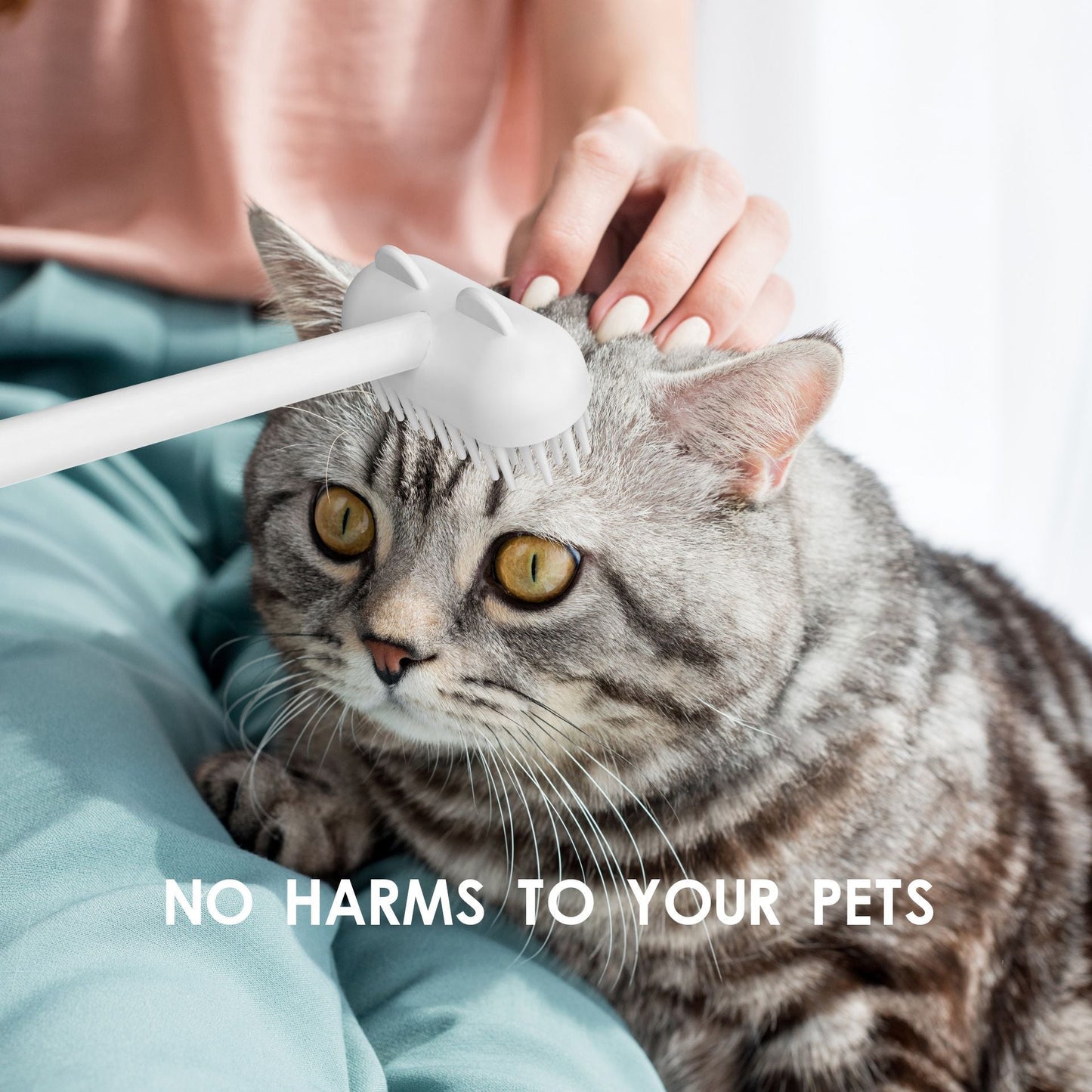 Funny Cat Toy Comb Sticker