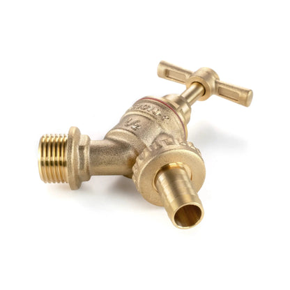 Brass Barbed Bib Tap, 1/2" BSP by Costwise