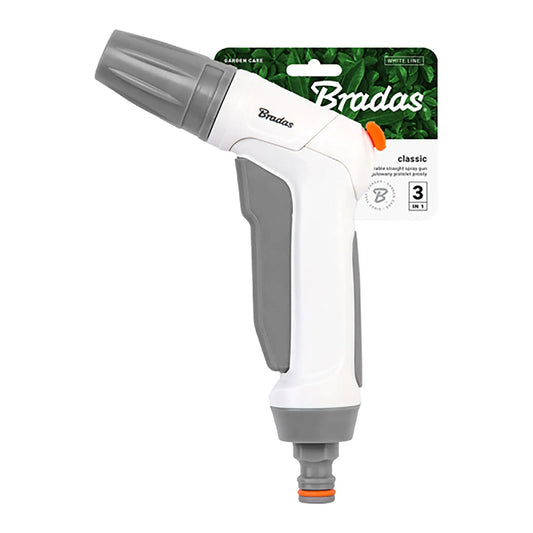Grey & White Adjustable Flow Water Sprayer, EN10TK by Costwise