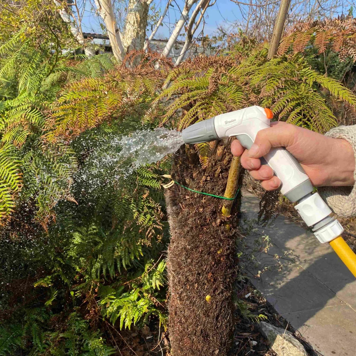 Grey & White Adjustable Flow Water Sprayer, EN10TK by Costwise