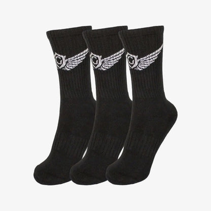 Cushioned Crew Socks (3 Pack) by Gabe Sportswear