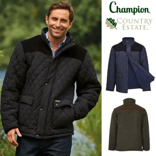 Mens Champion Lewis Fleece Lined Jacket by Champion