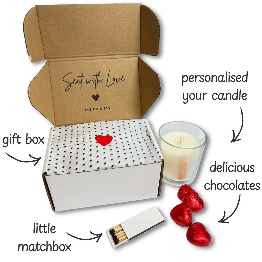 Personalised You're The Best Mum In The World Candle Gift Set | Mothers Day, Birthday by Aye Do Gifts