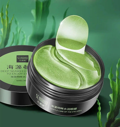 60Pcs Avocado Collagen Mask Natural Moisturizing Gel Eye Patches Smooth Repairing Eye Skin Care Korea Hydration Eye Masks by All Mart Bristol Ltd