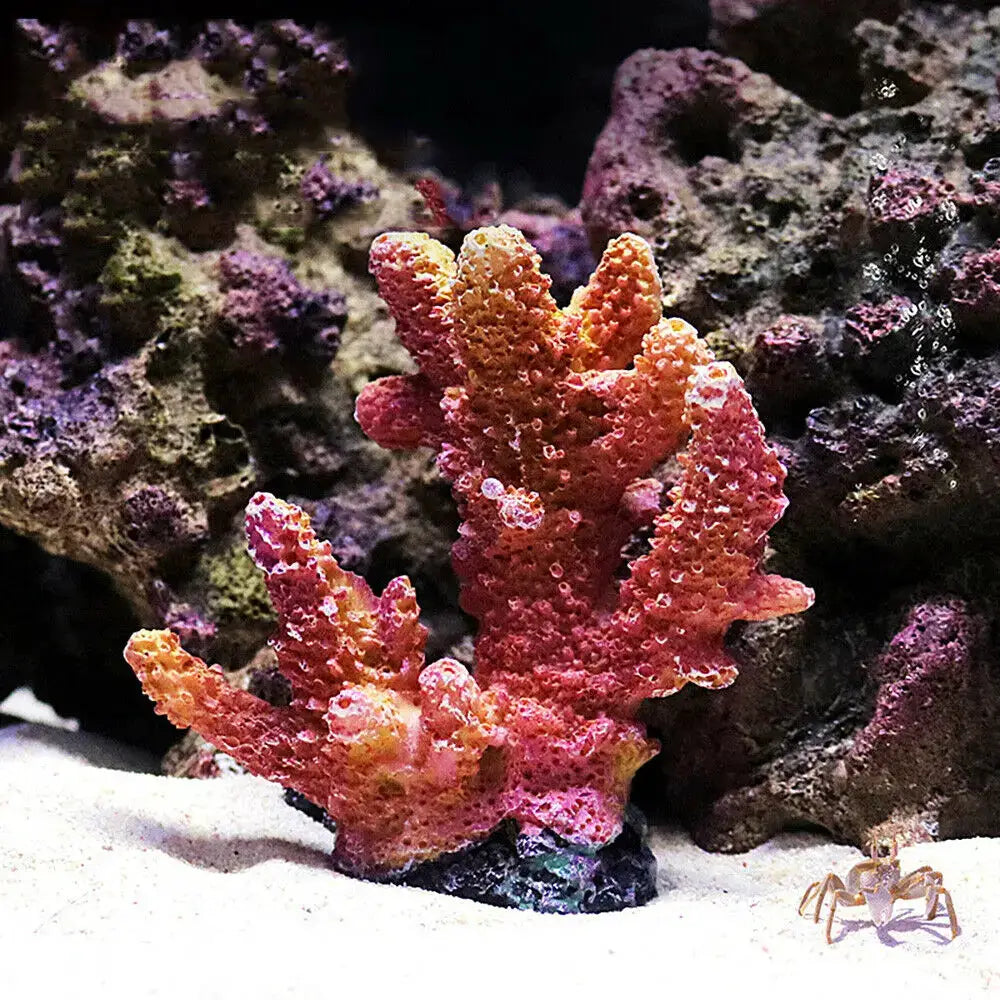 2022 New Artificial Resin Coral Reef Aquarium Ornaments Landscaping Fish Tank Decor Home Fish Tank Aquarium Accessories by All Mart Bristol Ltd