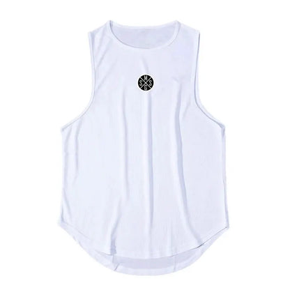 Bodybuilding Vest Men Sports Tank Top Men Gym Clothing Fitness Workout Sleeveless Shirt Mesh O Neck Running Stringer Singlets by All Mart Bristol Ltd
