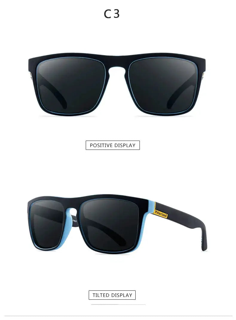 New Fashion Guy's Sun Glasses Polarized Sunglasses Men Classic Design Mirror Square Ladies Sun Glasses Women by All Mart Bristol Ltd