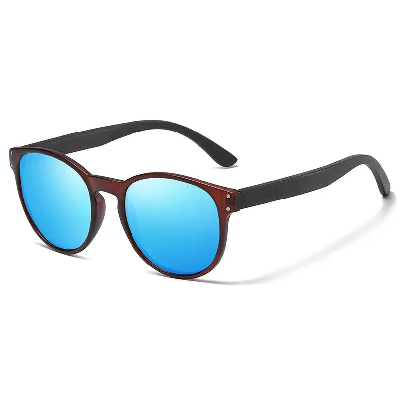 GM Polarized Sunglasses Men Women S5091 Brand Wooden Sunglasses Women Round frame Classic Sunglasses Oculos De Sol UV400 by All Mart Bristol Ltd