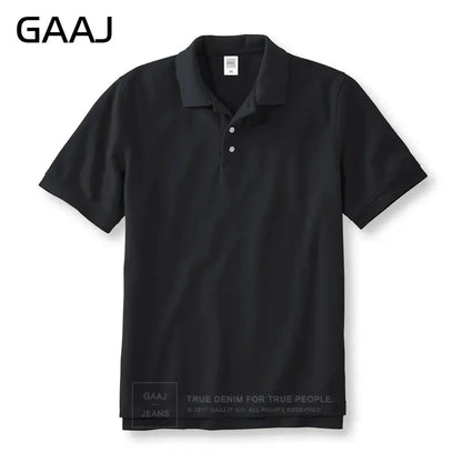 100 Cotton Polo Shirt Men,Light luxury Brand PoloShirt,Summer Short Sleeve Tee Shirt Fashion Tops Quality Clothes Golf Wear by All Mart Bristol Ltd