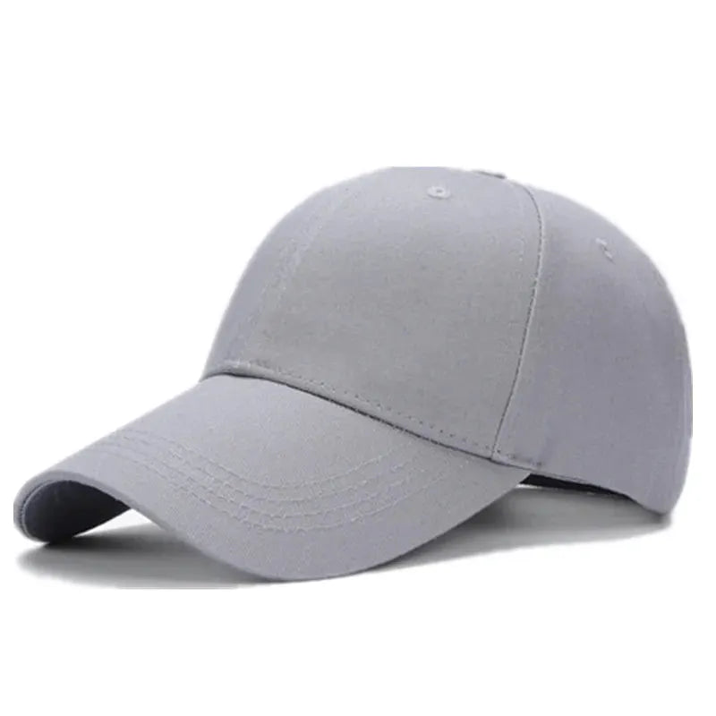 Unisex 100% Cotton Cap High Quality Solid Simple Color Hard Top Baseball Cap Men Women Adjustable Casual Outdoor Sports Hat Cap by All Mart Bristol Ltd