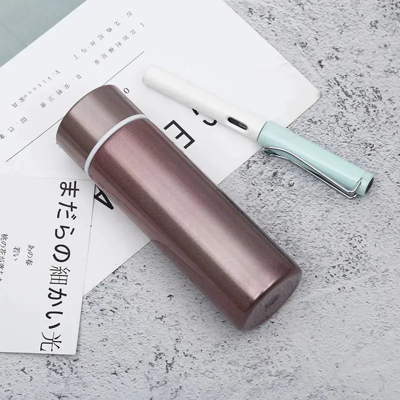 150ML Mini Vacuum Flask Stainless Steel Thermos Bottle Creative Student Water Cup Portable Travel Mug Water Bottle by All Mart Bristol Ltd