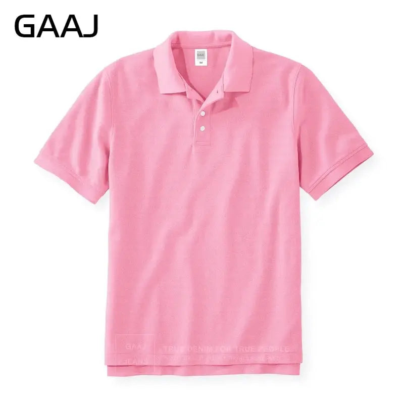 100 Cotton Polo Shirt Men,Light luxury Brand PoloShirt,Summer Short Sleeve Tee Shirt Fashion Tops Quality Clothes Golf Wear by All Mart Bristol Ltd