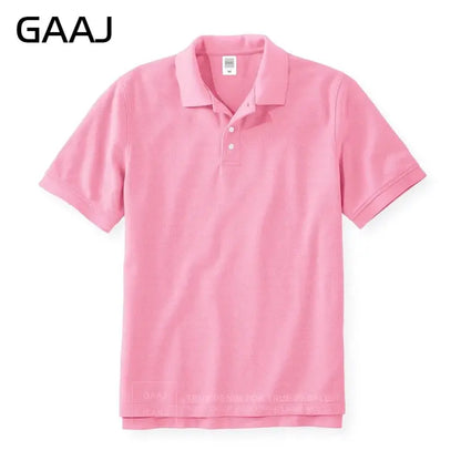 100 Cotton Polo Shirt Men,Light luxury Brand PoloShirt,Summer Short Sleeve Tee Shirt Fashion Tops Quality Clothes Golf Wear by All Mart Bristol Ltd