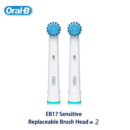 Original Oral B Replacement Brush Heads for Oral-B Rotating Electric Toothbrush Genuine Teeth Whitening Soft Bristle Refills by All Mart Bristol Ltd