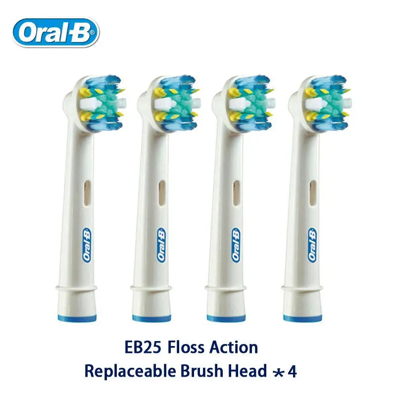 Original Oral B Replacement Brush Heads for Oral-B Rotating Electric Toothbrush Genuine Teeth Whitening Soft Bristle Refills by All Mart Bristol Ltd