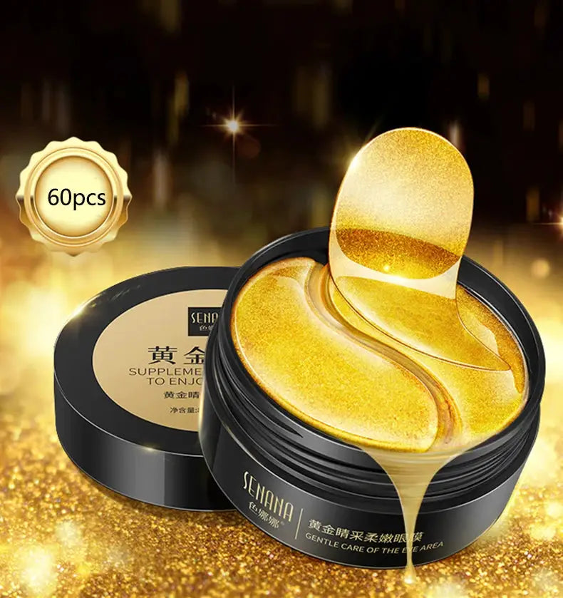 60Pcs Avocado Collagen Mask Natural Moisturizing Gel Eye Patches Smooth Repairing Eye Skin Care Korea Hydration Eye Masks by All Mart Bristol Ltd