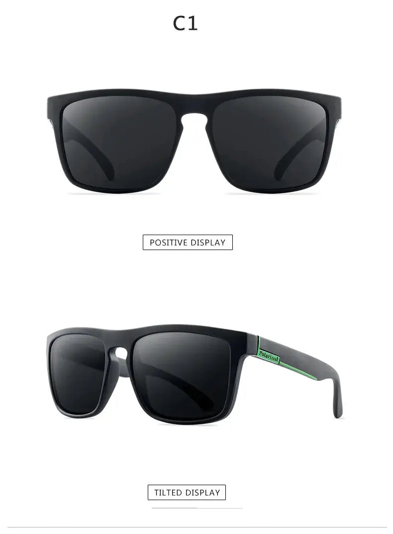 New Fashion Guy's Sun Glasses Polarized Sunglasses Men Classic Design Mirror Square Ladies Sun Glasses Women by All Mart Bristol Ltd