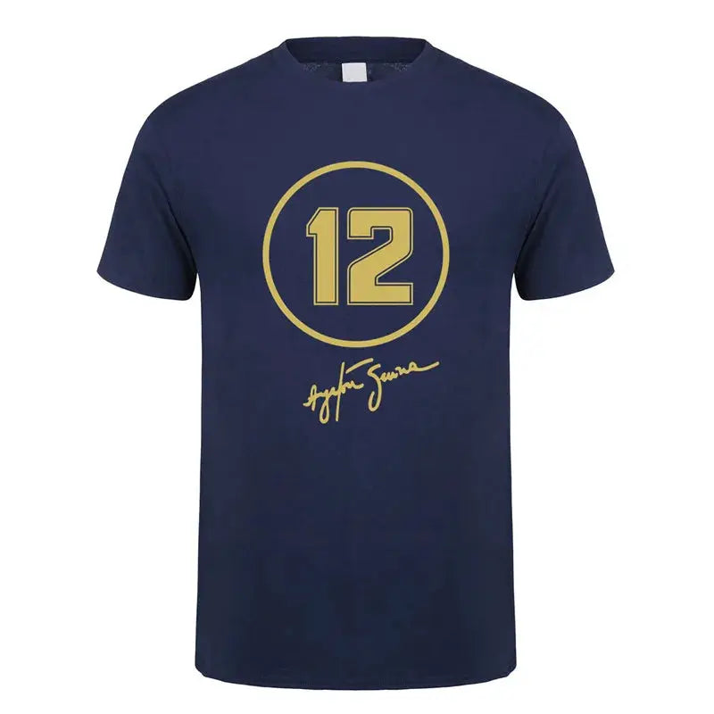 New Hero Ayrton Senna T Shirt Men Short Sleeve Cotton T-shirts Funny Cool Man Tshirt by All Mart Bristol Ltd