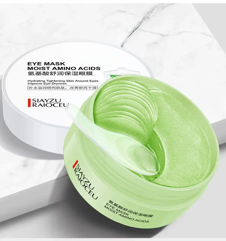 60Pcs Avocado Collagen Mask Natural Moisturizing Gel Eye Patches Smooth Repairing Eye Skin Care Korea Hydration Eye Masks by All Mart Bristol Ltd