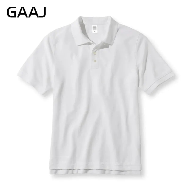 100 Cotton Polo Shirt Men,Light luxury Brand PoloShirt,Summer Short Sleeve Tee Shirt Fashion Tops Quality Clothes Golf Wear by All Mart Bristol Ltd