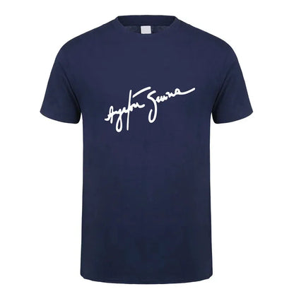New Hero Ayrton Senna T Shirt Men Short Sleeve Cotton T-shirts Funny Cool Man Tshirt by All Mart Bristol Ltd