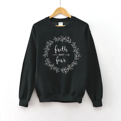 Faith Sweatshirt Shirt Christian Religious Women , Shirt Religious Apparel Shirt 100%Cotton O Neck Female Clothing Drop shipping by All Mart Bristol Ltd