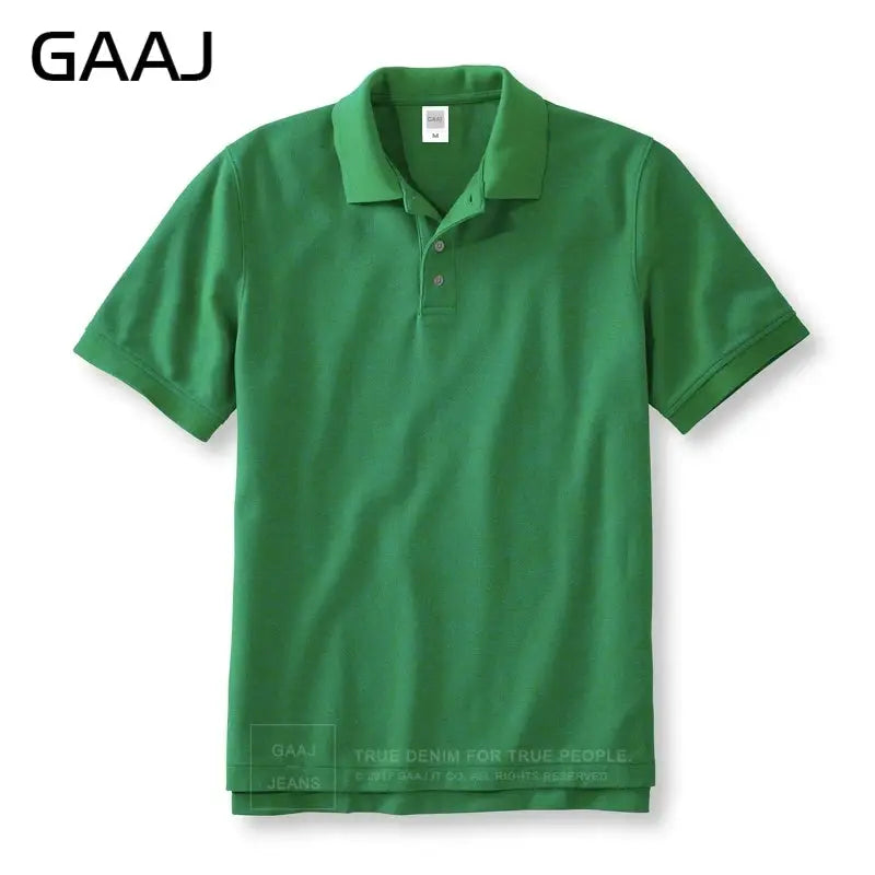 100 Cotton Polo Shirt Men,Light luxury Brand PoloShirt,Summer Short Sleeve Tee Shirt Fashion Tops Quality Clothes Golf Wear by All Mart Bristol Ltd