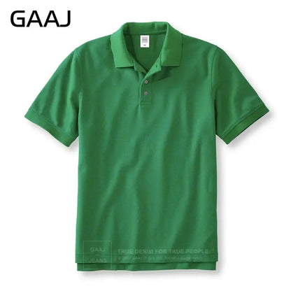 100 Cotton Polo Shirt Men,Light luxury Brand PoloShirt,Summer Short Sleeve Tee Shirt Fashion Tops Quality Clothes Golf Wear by All Mart Bristol Ltd