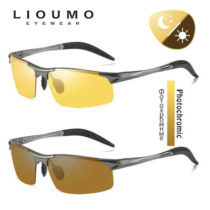 Top Anti-glare Day Night Vision Glasses For Driving Men Polarized Sunglasses Photochromic Driver Goggles Glasses zonnebril heren by All Mart Bristol Ltd