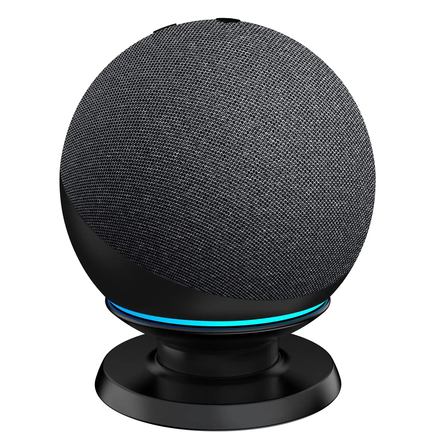 Table Mount Stand Desktop Holder for Echo Dot Max 5th 4th Gen Space-Saving Solution for Smart Home Speakers Hide Messy Wires by All Mart Bristol Ltd