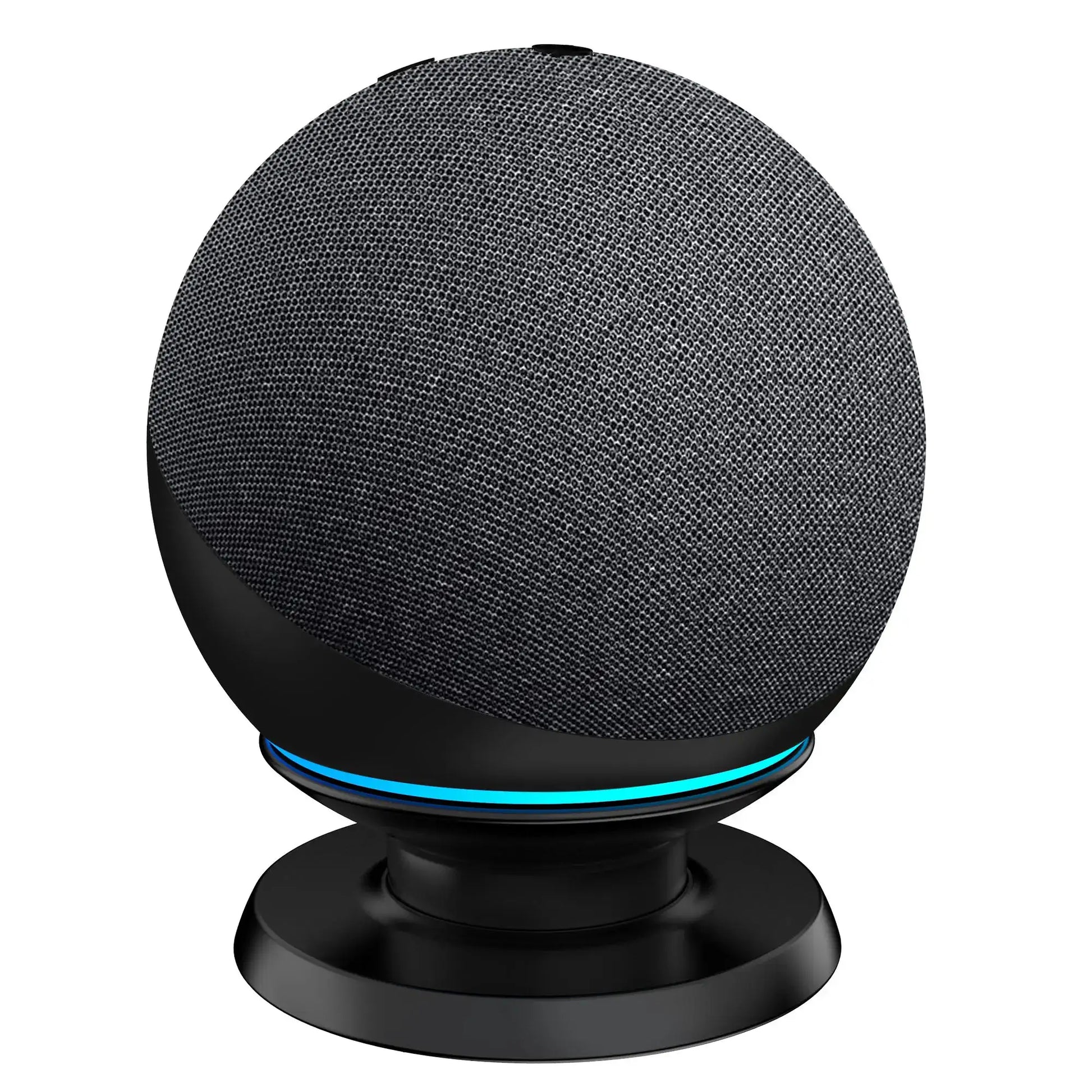 Table Mount Stand Desktop Holder for Echo Dot Max 5th 4th Gen Space-Saving Solution for Smart Home Speakers Hide Messy Wires by All Mart Bristol Ltd