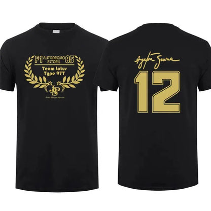 New Hero Ayrton Senna T Shirt Men Short Sleeve Cotton T-shirts Funny Cool Man Tshirt by All Mart Bristol Ltd