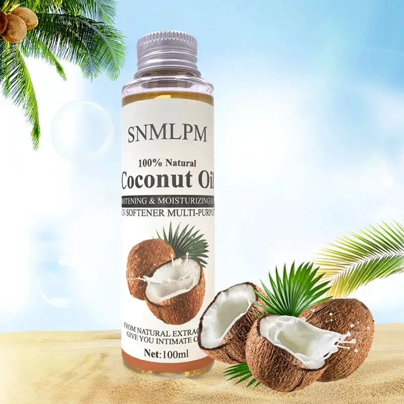 100ml Natural Organic Coconut Oil Body Face Oil Massage Relaxation Skin Coconut Essential Oil by All Mart Bristol Ltd