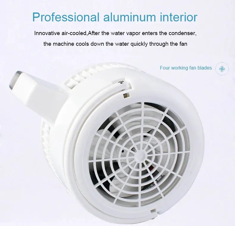 DMWD Pure Water Distiller 4L Dental Distilled Water Machine Filter Stainless Steel Electric Distillation Purifier Jug 110V 220V by All Mart Bristol Ltd