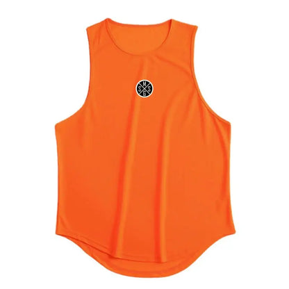 Bodybuilding Vest Men Sports Tank Top Men Gym Clothing Fitness Workout Sleeveless Shirt Mesh O Neck Running Stringer Singlets by All Mart Bristol Ltd