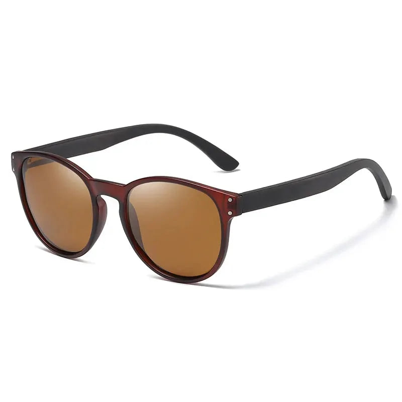 GM Polarized Sunglasses Men Women S5091 Brand Wooden Sunglasses Women Round frame Classic Sunglasses Oculos De Sol UV400 by All Mart Bristol Ltd