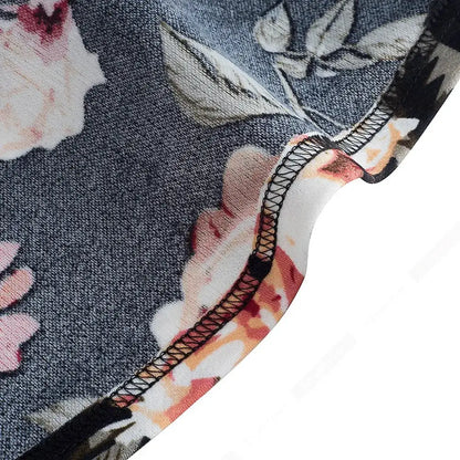 Women Vintage Casual Round Neck A line Summer Elegant Floral Lace Patchwork Sleeveless Tunic Party Swing Dress HA079