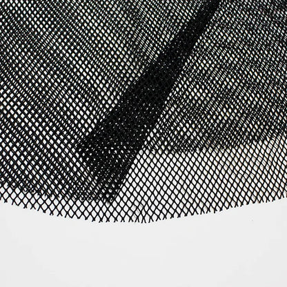 Women Fishnet Mesh See-through Black shirts Female Harajuku Sexy Long Sleeve Tee Tops by All Mart Bristol Ltd