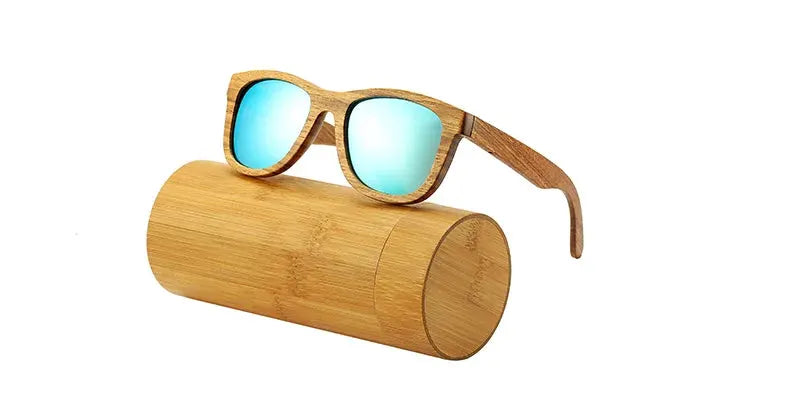 AN SWALLOW Retro Polarized Zebra Wood Sunglasses UV400 Luxury Brand Design Sunglasses Men Handmade Wooden Sun Glasses Women by All Mart Bristol Ltd
