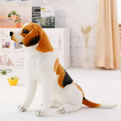 30-90cm Giant Beagle Dog Toy Realistic Stuffed Animals Dog Plush Toys Gift For Children Home Decor by All Mart Bristol Ltd